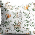 Pillowcase 40x40 cm – Green Glade | Nature-Inspired Cushion Cover