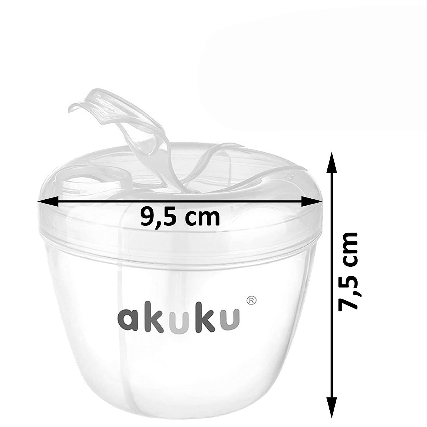 Milk Powder Dispenser Akuku Baby Toddler Milk Storage Feeding Green