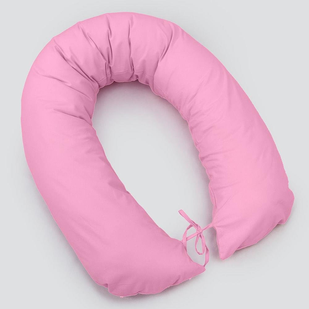 Large Brestfeeding Pillow Cover Baby Pregnancy 170cm Pink