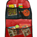Car Seat Organiser Universal Tidy Travel Storage - Red