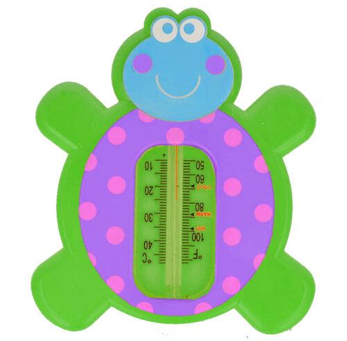 Baby Bath Safety Floating Thermometer Turtle Green