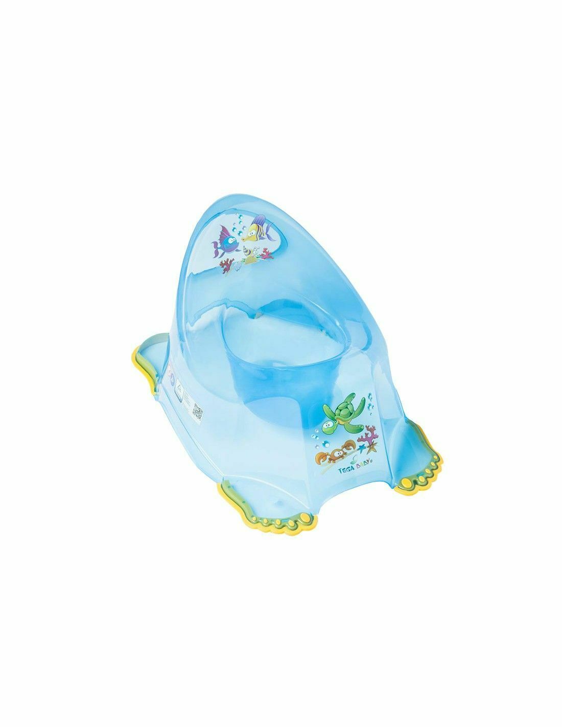 Potty Chair Training Seat Baby Toilet Non-Slip Aqua Blue