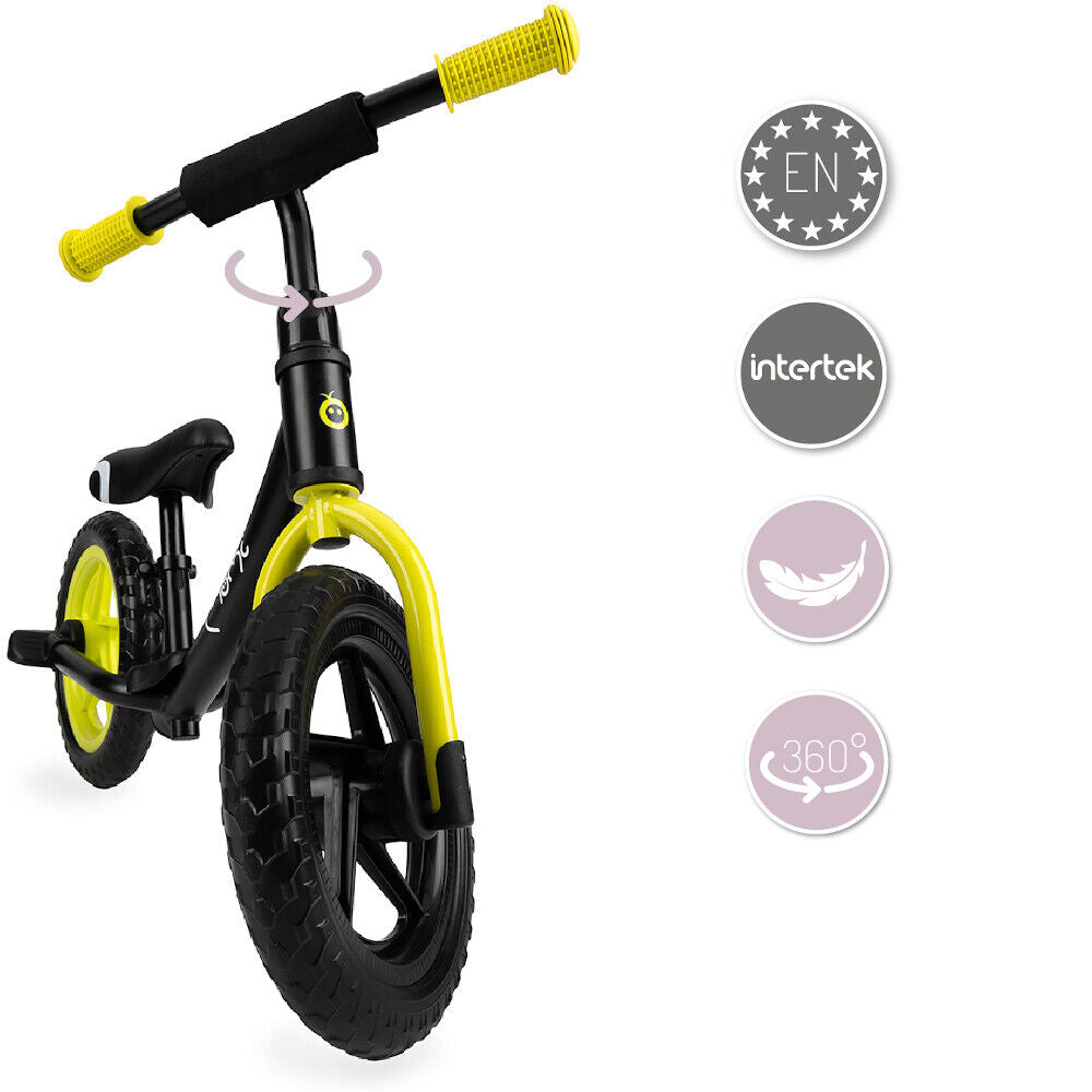 MoMi ROSS Balance bike Kids Training Walker - lime