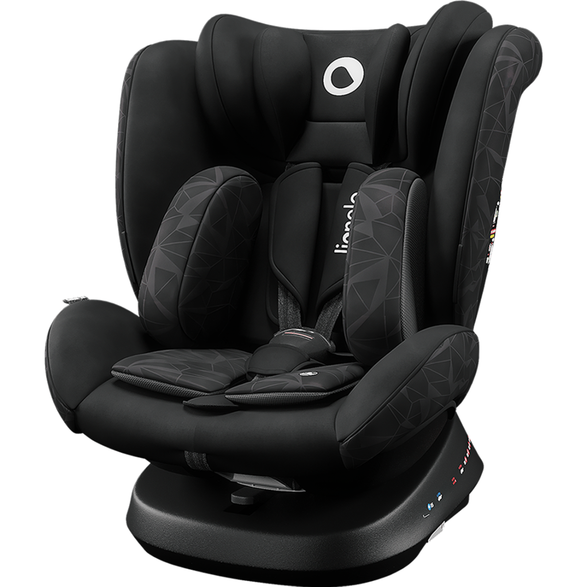Baby Car Seat Lionelo Bastiaan One Black Onyx  0-36kg ISOFIX