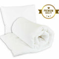 Baby duvet pillow filled quilt bedding for cot bed 140x70cm