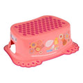 Baby Kids Step Stool Safe Potty Training Non-Slip Toddlers Bathroom Folk Peach