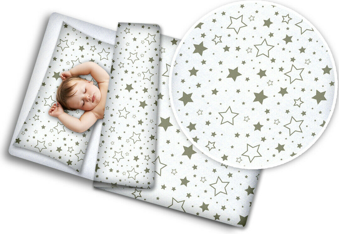Bedding Set 4Pc Fit Kids Junior Bed 150X120 Milky Way
