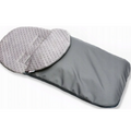 Universal Footmuff Stroller Pushchair Buggy Car seat Dimple Grey/Grey
