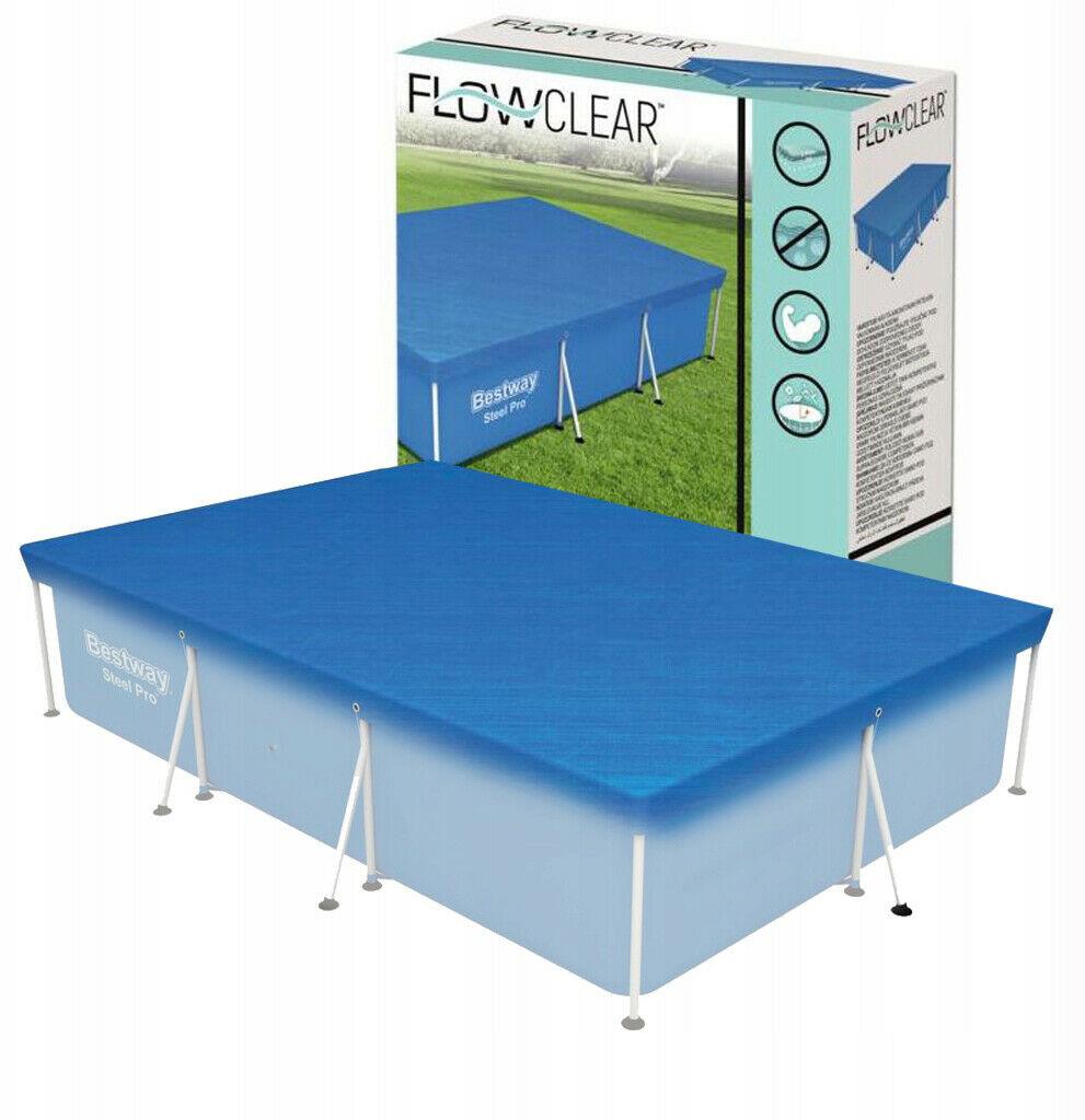 Swimming Pool Cover Bestway 3.00M X 2.01M Rectangular 300X200cm 118 X78.7Inch