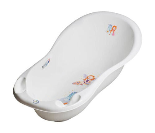 Baby Bath Tub with thermometer 102cm Tega Baby Princess White