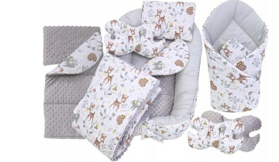 Baby Soft Cocoon Double-sided 6pc DEER AND FRIENDS