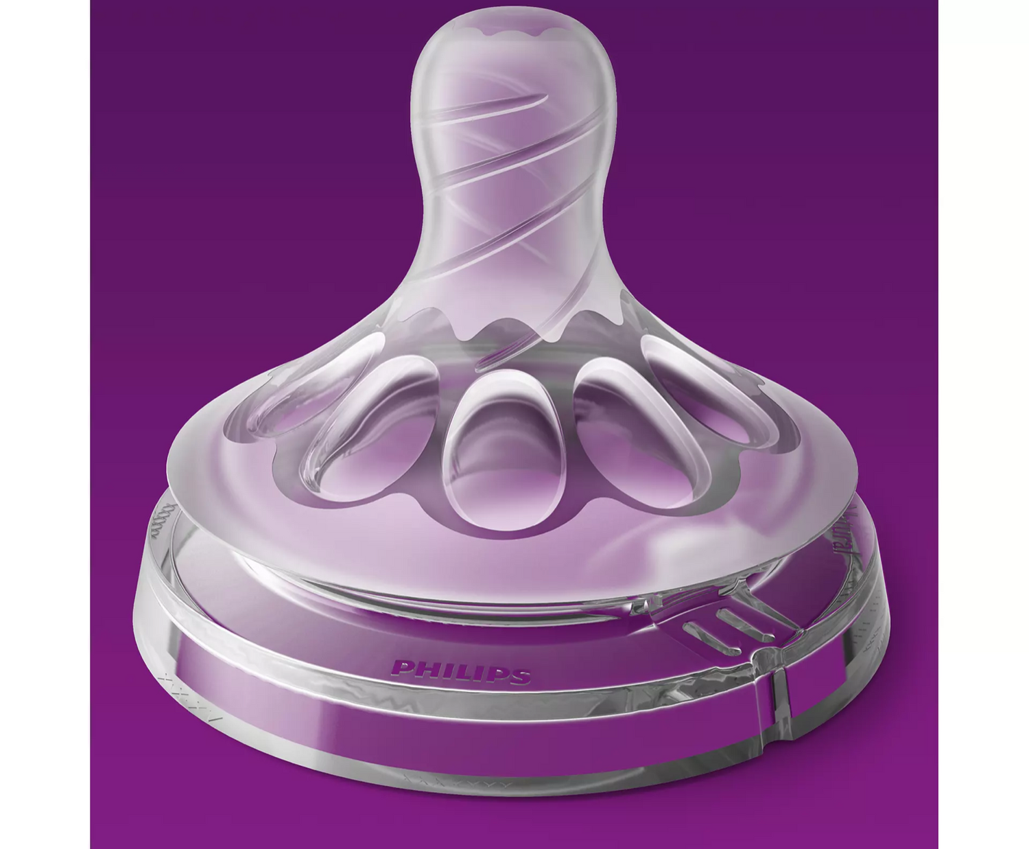 Philips Avent Extra Soft Silicone Teat 1m+ Natural teat 2-pack SCF042/27