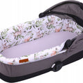 Carrycot cover Double-sided Liner Pushchair Pram Green Glade/Grey