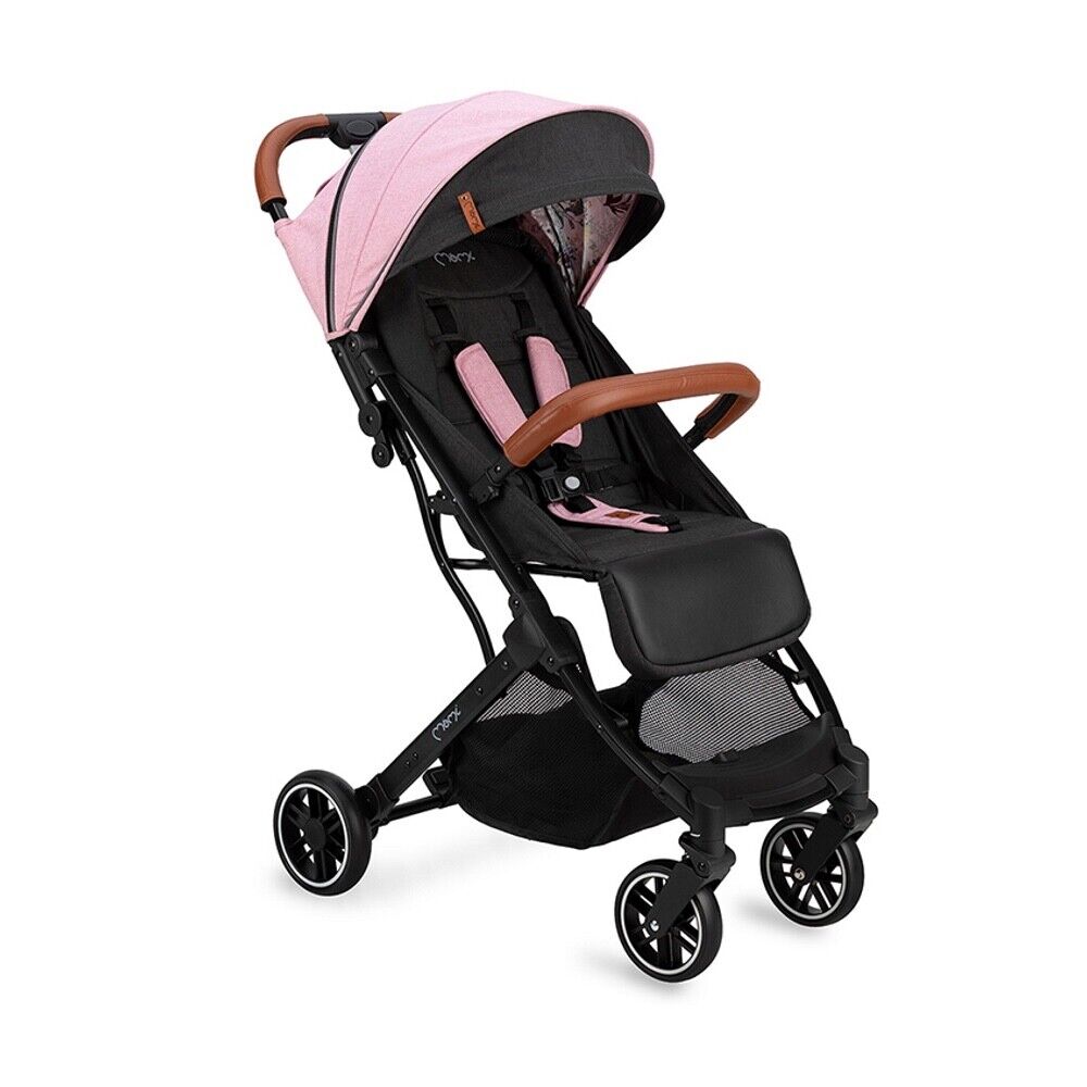 Baby Stroller MOMI ESTELLE Pink Lightweight Maneuverable Folded Pushchair