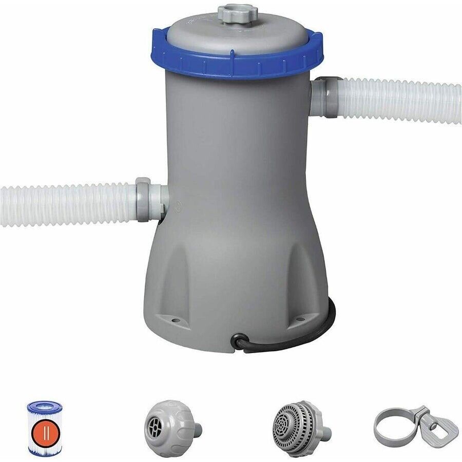 Bestway Flowclear Filter Pump BW58386 800gal for 15ft to 18ft Swimming Pool