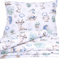 Baby Bedding Set 5pc fit Crib 70x80 Bumper 260cm Cotton Wolf in the Forest