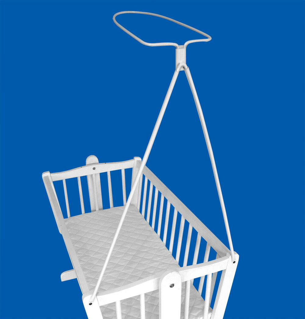 Canopy holder/drape holder for baby crib screw fitted