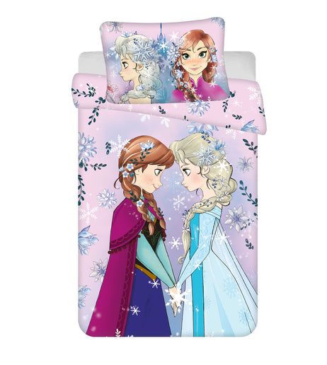 2pcs baby luxury duvet cover bedding set Reversible cotton Disney Frozen 2