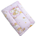 Baby 100% cotton changing mat child toddler Ladder pink