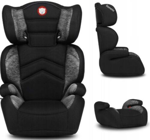 Baby car seat support safety booster kids child 15-36kg LARS LIONELO ECE R44/04 Graphite