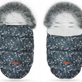 Universal Footmuff Husky Babymam Snowflake/ Grey