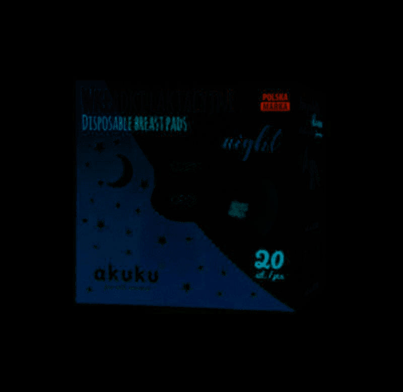 Akuku Breastfeeding Nursing Cotton Disposable Comfort Breast Pads for Night