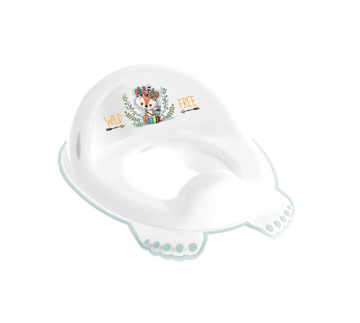 Toilet Training Seat Potty Toddler Boy Girl Trainer Safe Anti-Slip Wild West Fox