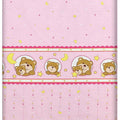 Baby Fitted Cot Bed Sheet Printed 100% Cotton Mattress 140X70cm Window Pink