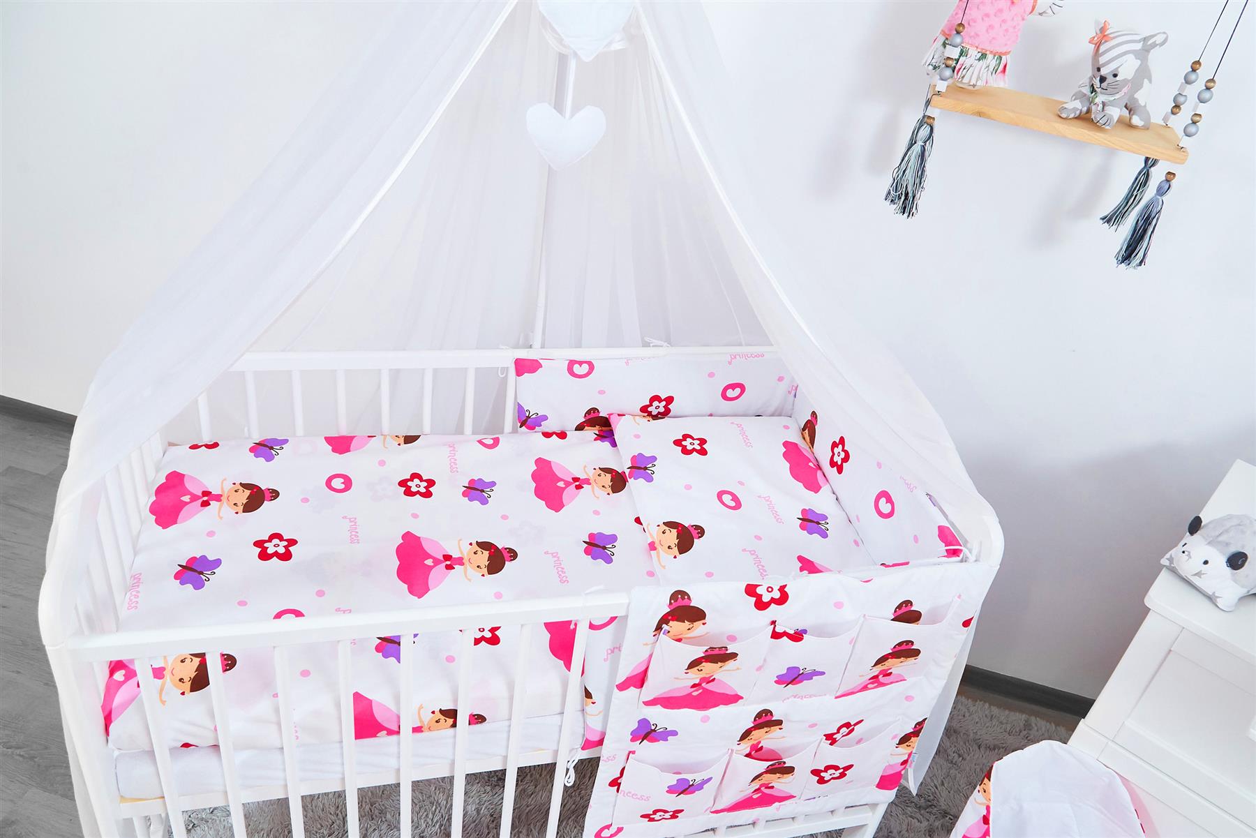 Princess baby bed set best sale