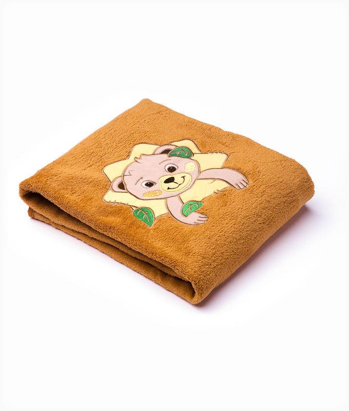 Baby Soft Cosy Blanket Microfibre Baby Infant Nursery Gift 75X100 Sensillo Brown