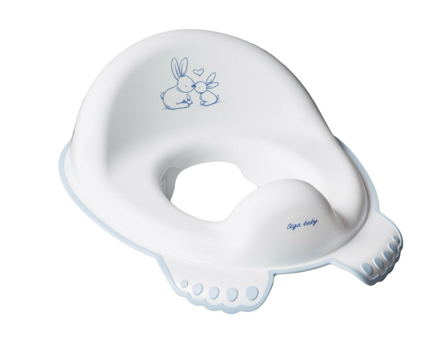Toilet Training Seat Potty Toddler Boy Girl Trainer Safe Anti-Slip Bunny White