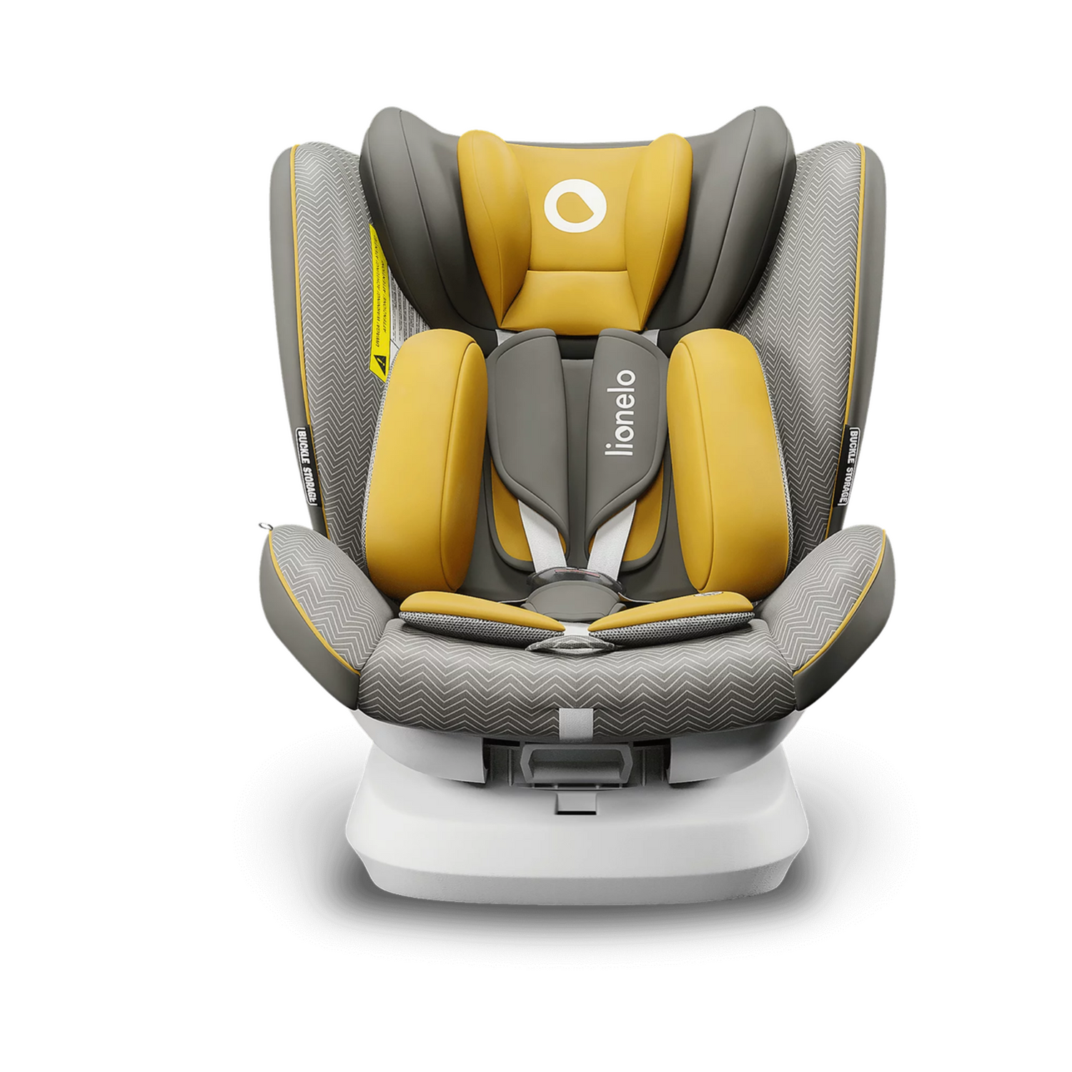 Baby Car Seat Lionelo Bastiaan One Mustard 0-36kg ISOFIX