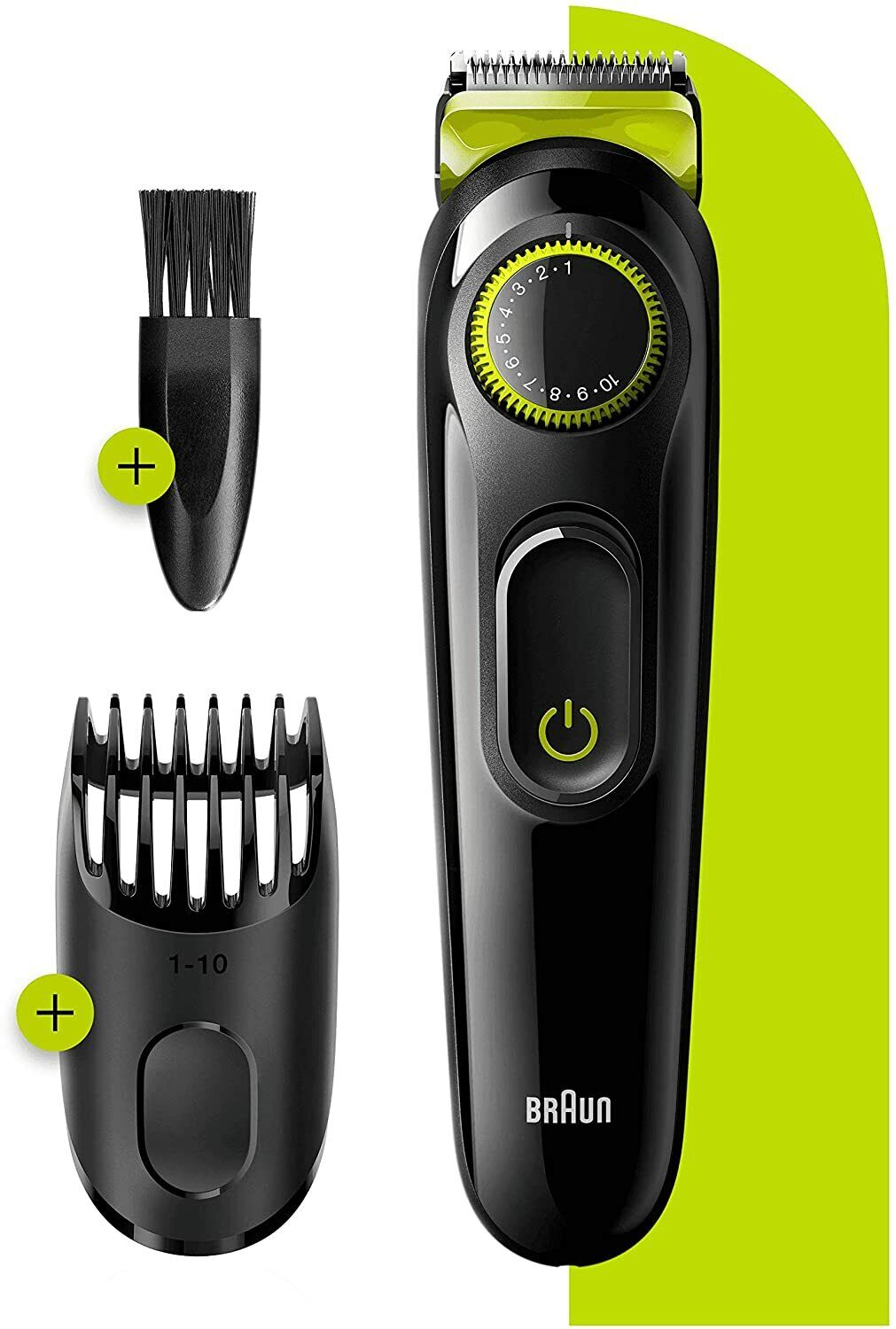Braun BT3221 Hair Clipper and Beard Trimmer for Men Lifetime Sharp Blades