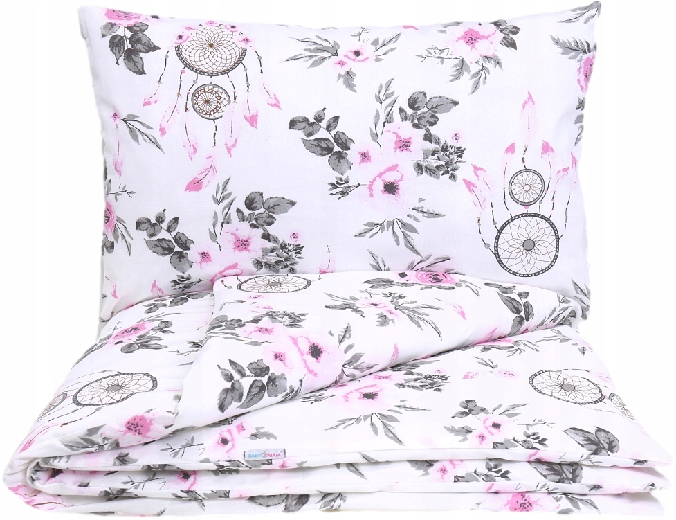 Baby Bedding Set 5pc All-round Bumper Fit Cot 120x60cm 100% Cotton Dream Catcher