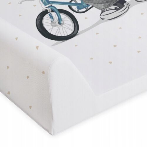 Baby Changing mat Hard Base Nursery Padded 70x50cm Fit Cot Bart