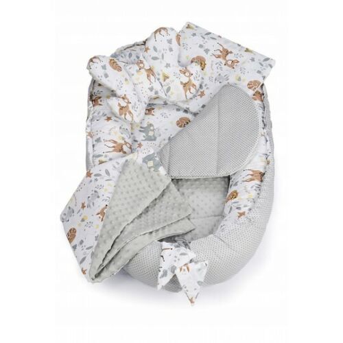 Baby Soft Cocoon Double-sided 6pc DEER AND FRIENDS
