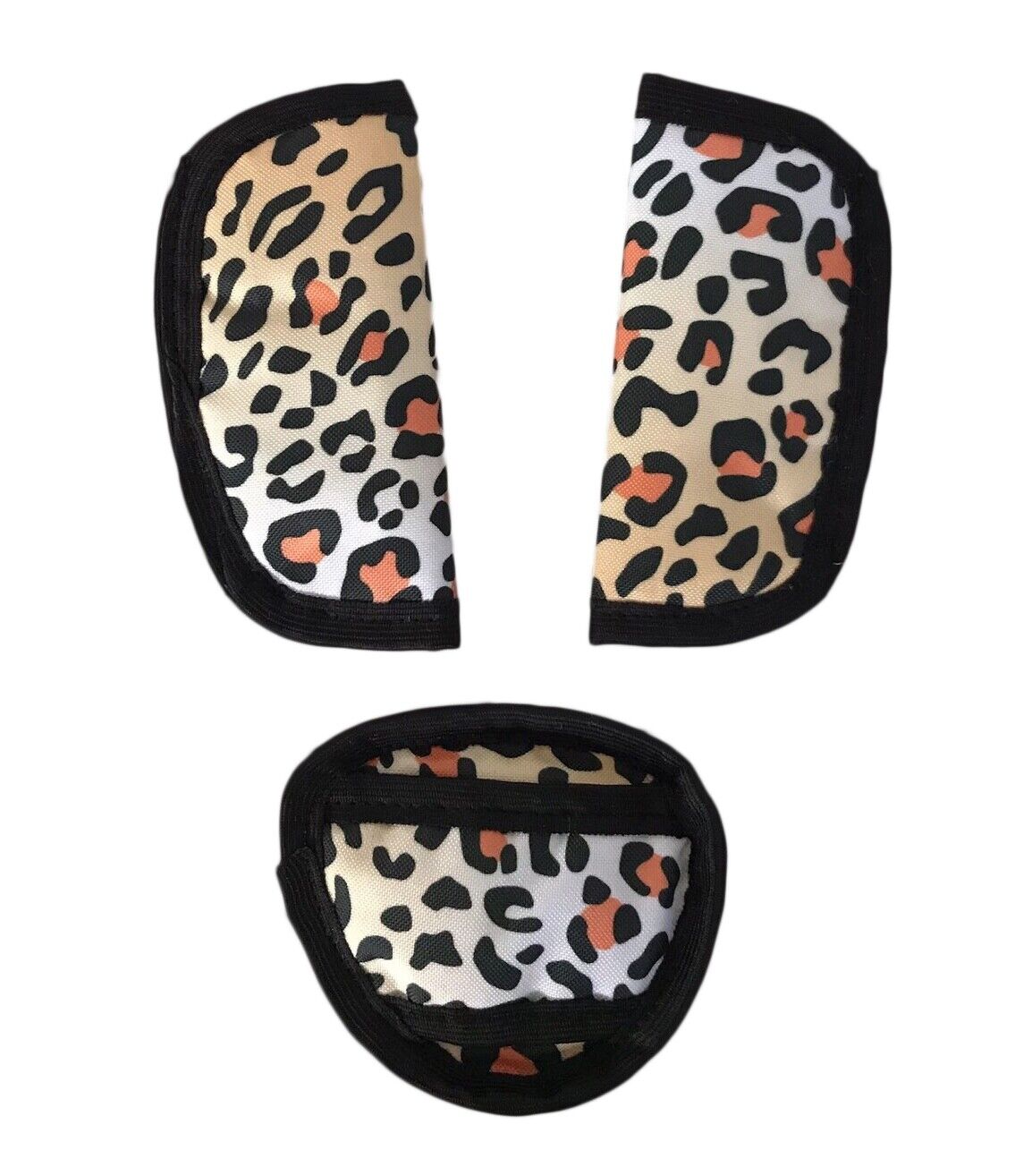 Baby Stroller Car Seat Strap Covers & Crotch 3PC Universal Panther