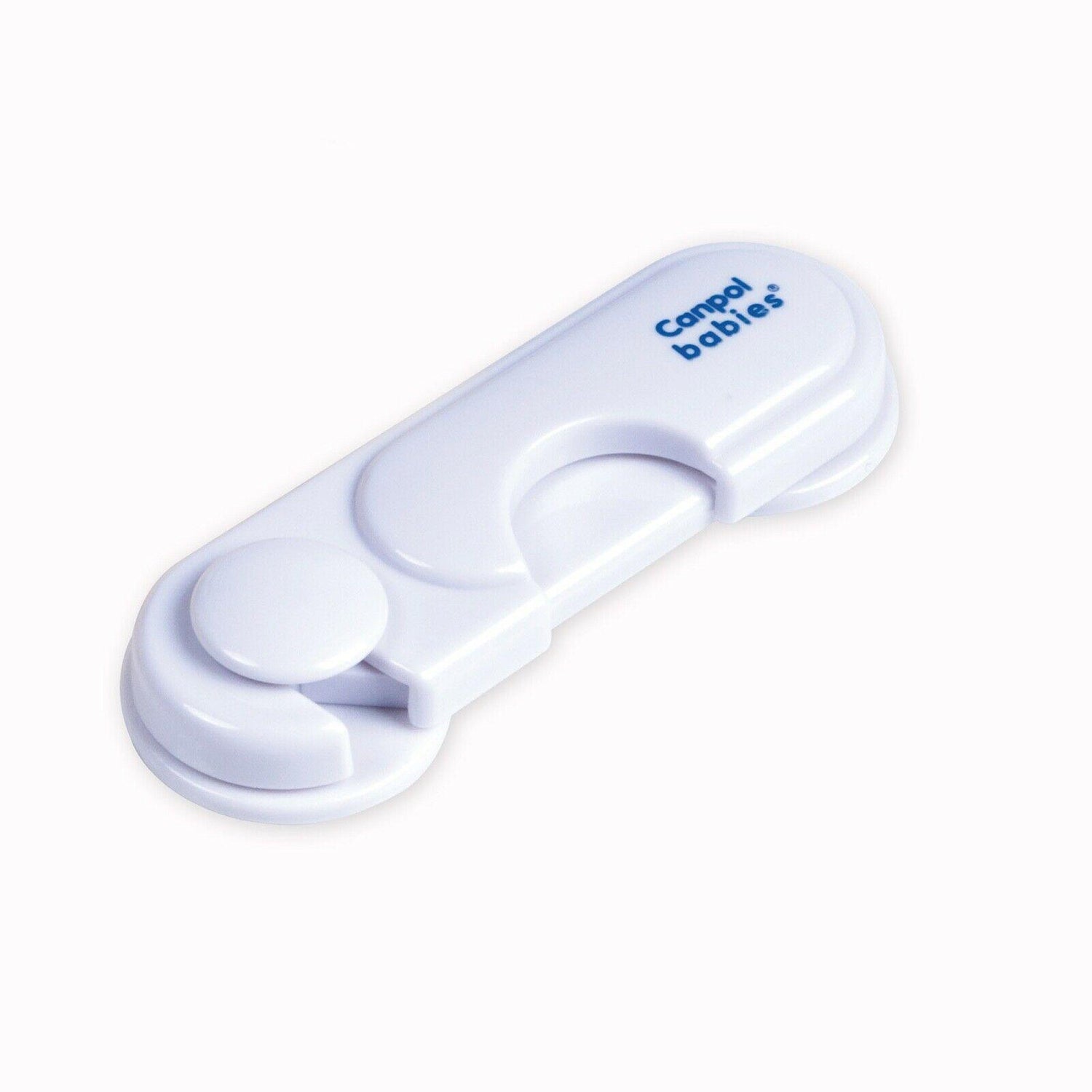 Safety Lock Canpol Adhesive Child Baby Cabinet Door Fridge Drawer Cupboard White