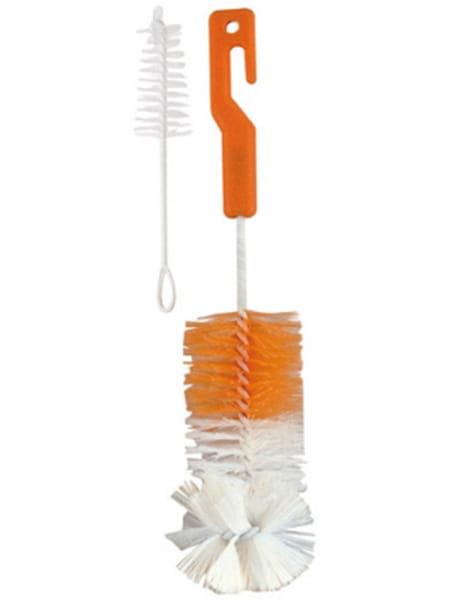 Bottle Brush 2 In 1 Canpol Baby Feeding Bottle Teat Spout Nozzle Cleaner - MyHappy Baby