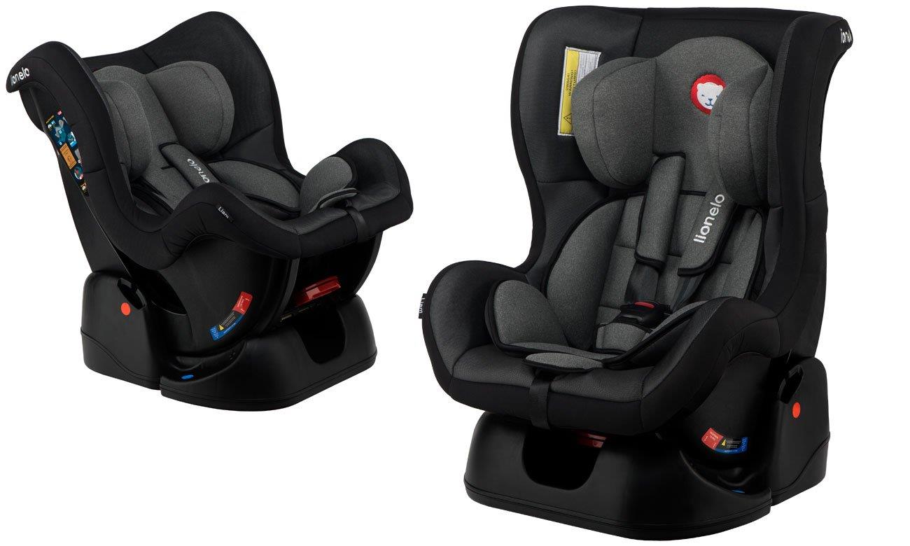Child Baby Car Seat Safety Booster Toddler Support Kids 0-18Kg Liam Plus Lionelo Carbon Grey