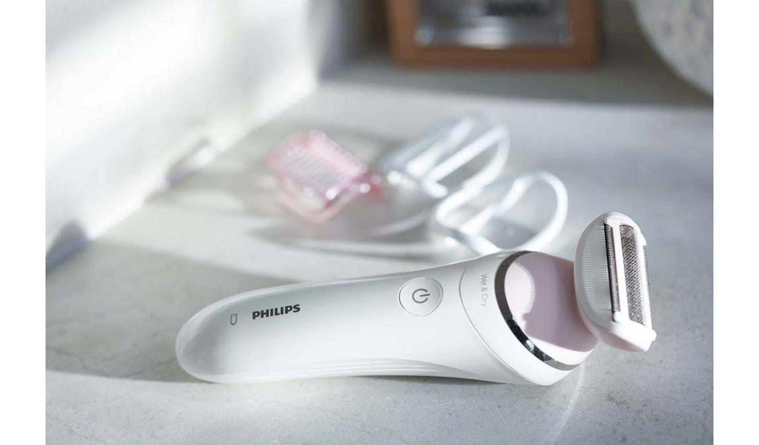 Philips Satin Shave Wet & Dry Advanced Electric Lady Shaver Brl140/00