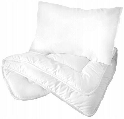 Baby 4Pc Bedding Set Pillow Duvet Quilt Fit Cotbed 140X70cm Stripes Grey