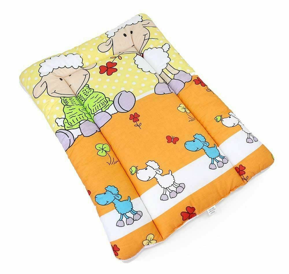 Baby 100% cotton changing mat child toddler Sheep yellow