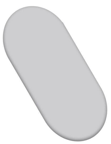 Cotton Fitted Baby Sheet Fit Moses Basket Pram 80X38cm Grey