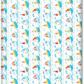 Baby Fitted Cot Sheet Printed Design 100% Cotton Mattress 120X60 cm Boats