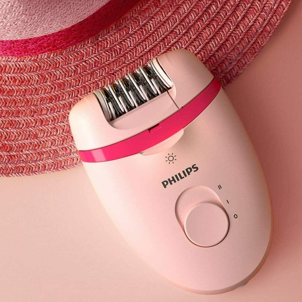 Satinelle Essential Epilator Philips Corded Hair Removal Accessories Bre285/00