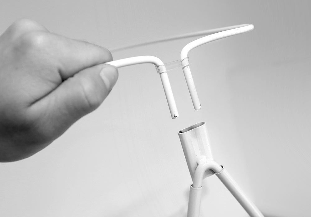 Canopy holder/drape holder for baby crib screw fitted