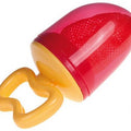 Baby Food Teether Canpol Cap Feeder Fruit Vegetable Safe Silicone Net Red