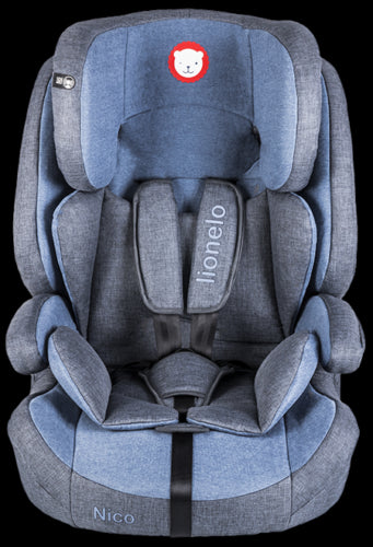 Child Car Seat Toddler Support Kids Baby Safety Booster 9-36Kg Nico Lionelo Blue