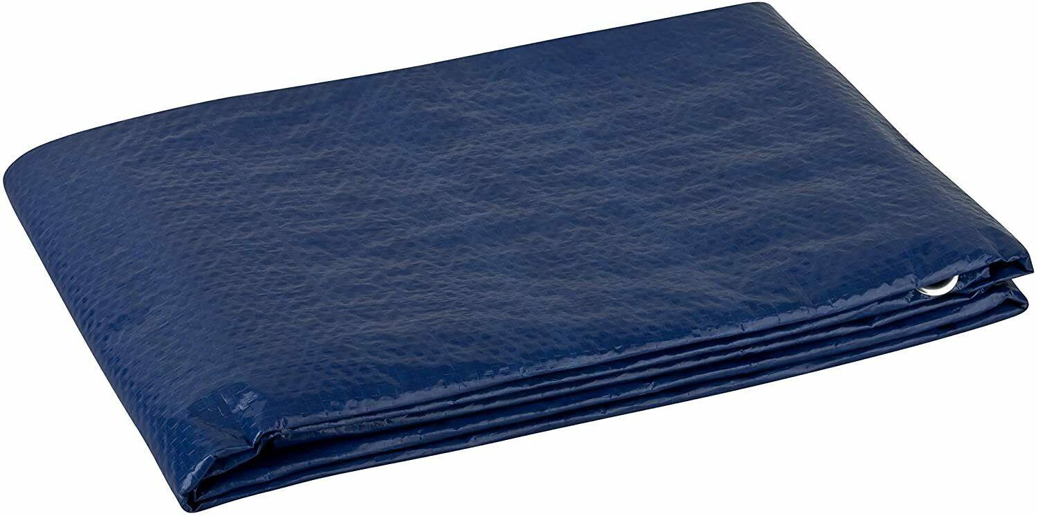 Outdoor Tarpaulin MAT Waterproof Sheets Cover Swimming Pool Up to 12FT 4x4m